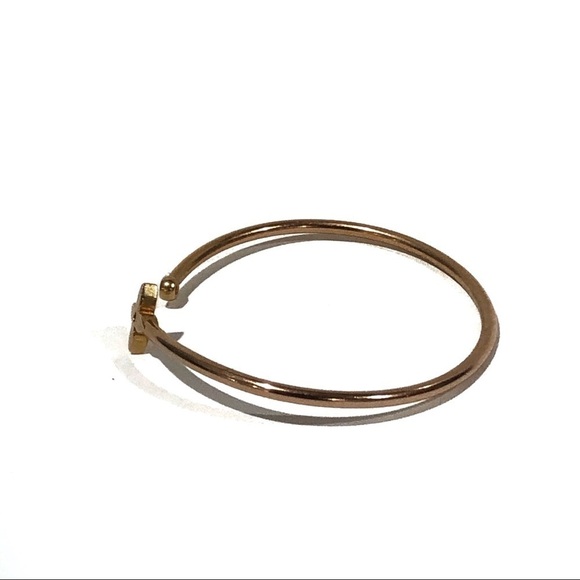 Louis Vuitton 18k Pink Rose Gold and Diamond Idylle Blossom Twist Bracelet Cuff - Picture 7 of 12